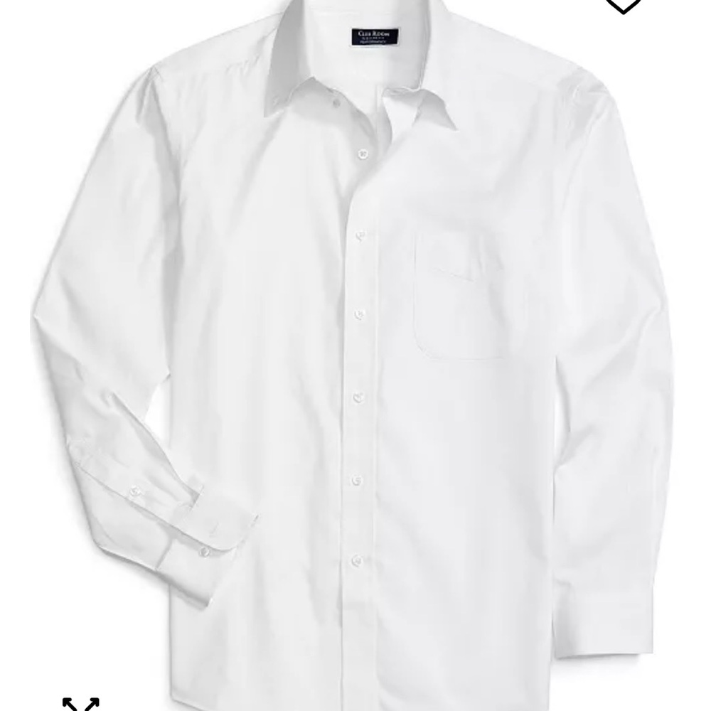 Men's White Dress Shirt